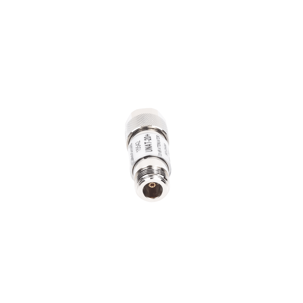 Atenuador en Línea de 20 dB, 0.5 W, Conectores N Macho-Hembra, CD-6 GH