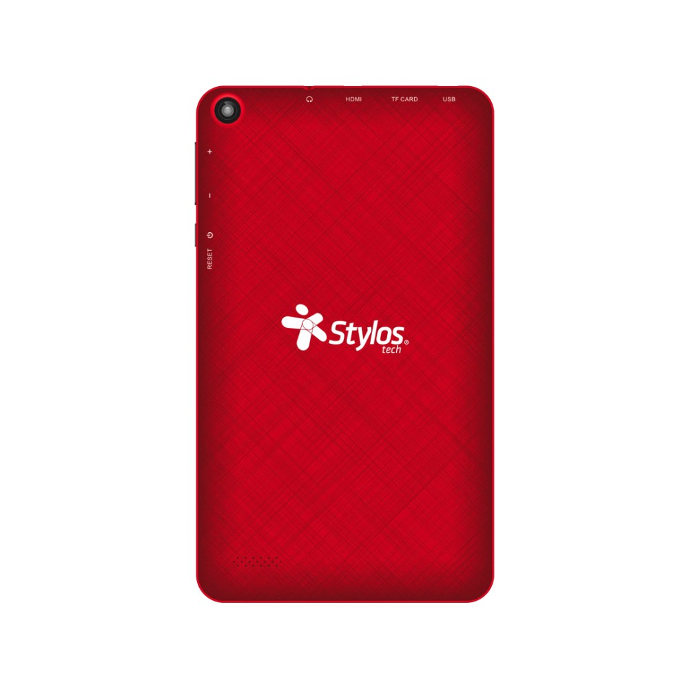 TABLET STYLOS TARIS QUAD CORE 16 GB RAM 1GB 7" ROJA STTA116R