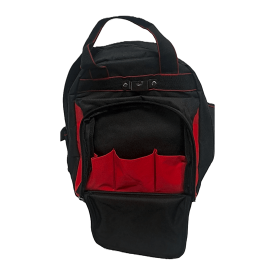 Mochila para Herramienta de 41x17.5x33 cm con 15 bolsillos.