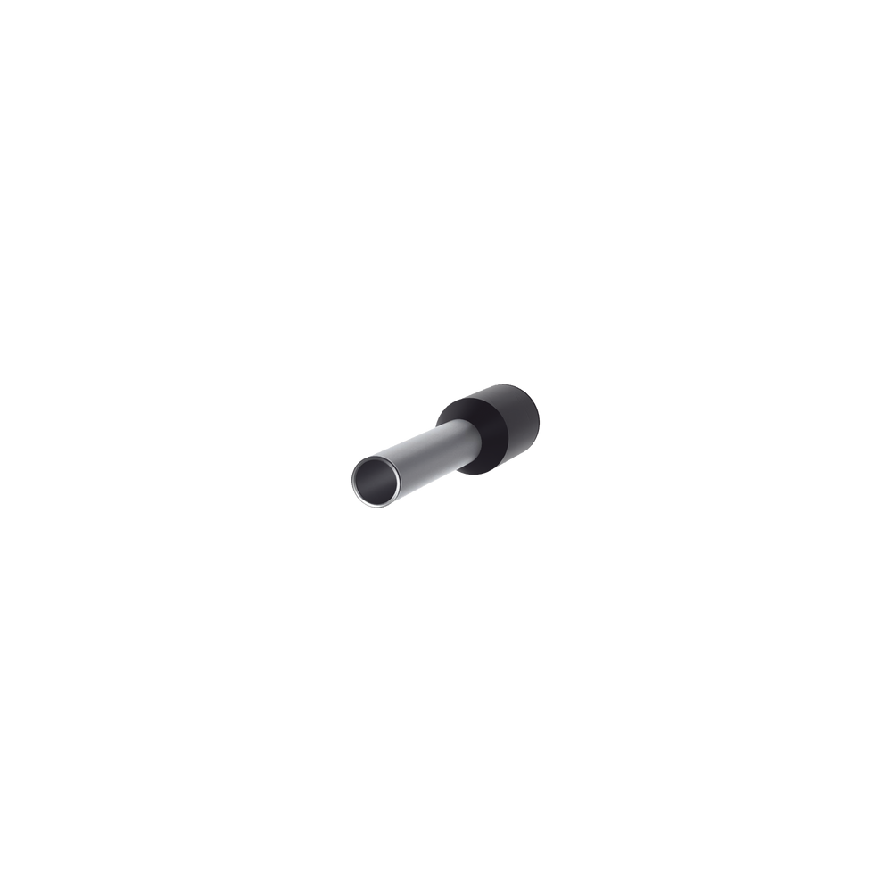 Ferrule Aislado PAN-TERM para Cable 16 AWG, Largo 16.5mm, DIN Color Ne