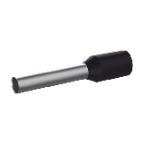 Ferrule Aislado PAN-TERM para Cable 16 AWG, Largo 16.5mm, DIN Color Ne