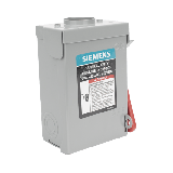 Interruptor de Seguridad GNF221RA, 240Vca, 2 polos, 30 Amp, sin portaf