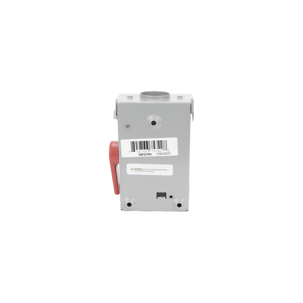 Interruptor de Seguridad GNF221RA, 240Vca, 2 polos, 30 Amp, sin portaf
