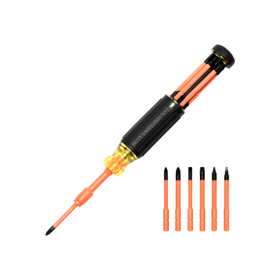 Destornillador Aislado 6-en-1 Auto-Lock / Aislado 1000V CAT III / Almo