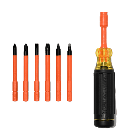 Destornillador Aislado 6-en-1 Auto-Lock / Aislado 1000V CAT III / Almo