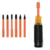 Destornillador Aislado 6-en-1 Auto-Lock / Aislado 1000V CAT III / Almo