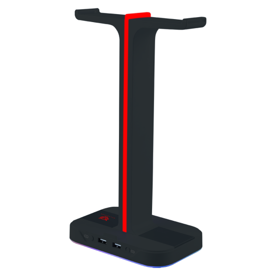 SOPORTE HEADSET GAMER BALAMRUSH ALAMBRICA RGB 2USB ATLAS PRO BR-931502