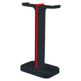 SOPORTE HEADSET GAMER BALAMRUSH ALAMBRICA RGB 2USB ATLAS PRO BR-931502