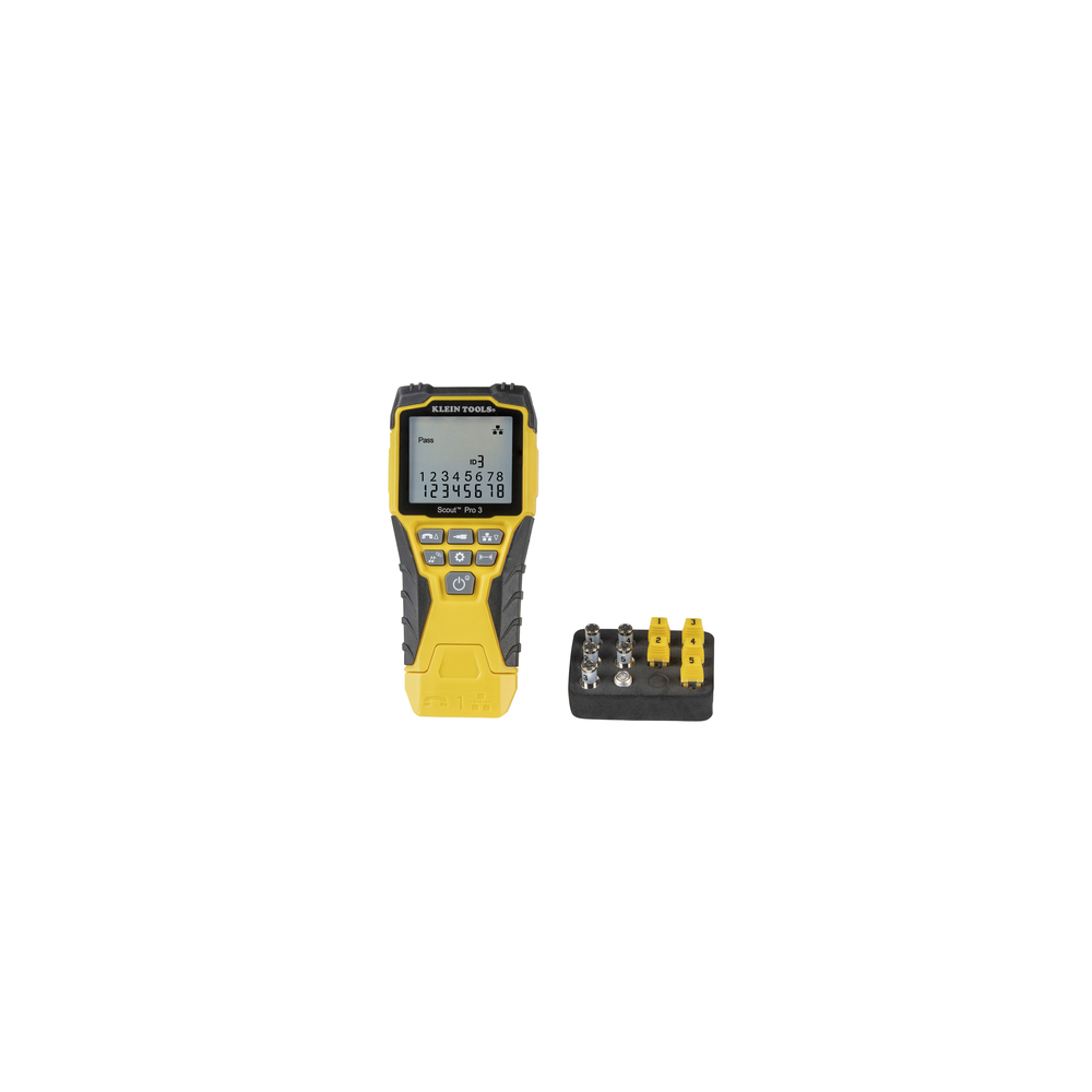Kit Scout™ Pro 3 Probador de Cables de Voz (RJ11/12), de Datos (RJ45)