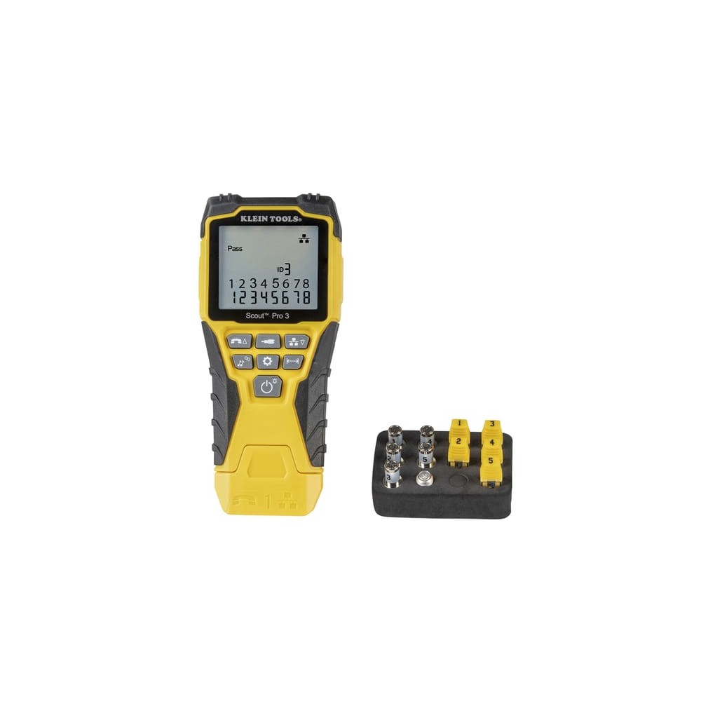 Kit Scout™ Pro 3 Probador de Cables de Voz (RJ11/12), de Datos (RJ45)