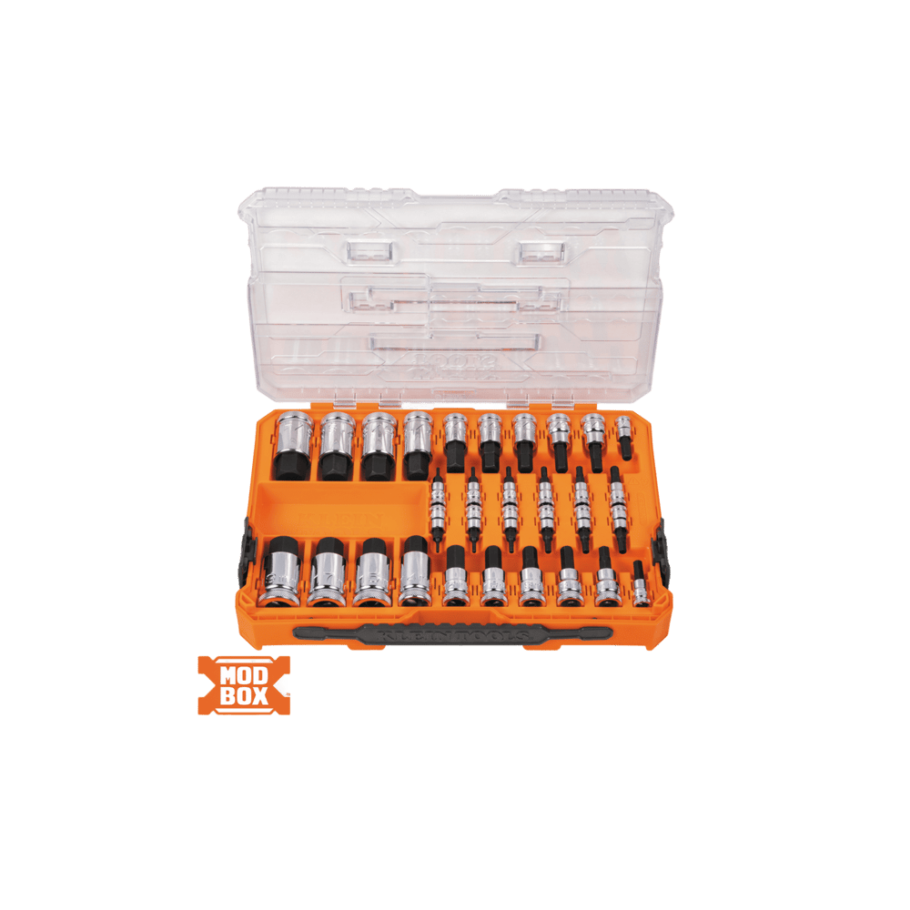 Juego de Dados Moleteados / SAE-Métrico-Hex-Torx® / 13 Piezas por Set
