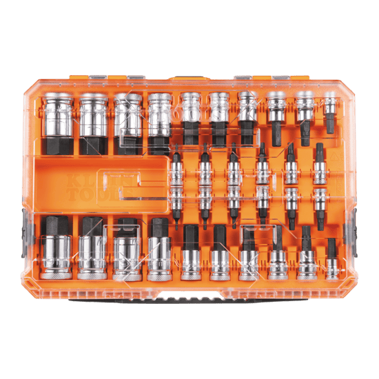 Juego de Dados Moleteados / SAE-Métrico-Hex-Torx® / 13 Piezas por Set