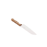 Cuchillo Santoku Wood de 17 cm, Filo con Corte Recto, Estilo Japonés