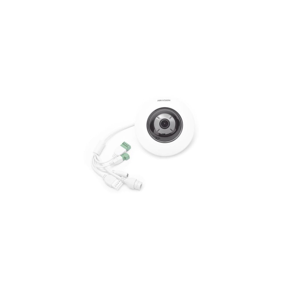 Mini Fisheye IP 5 Megapixel / Panorámica 180° - 360° / Microfono Integ