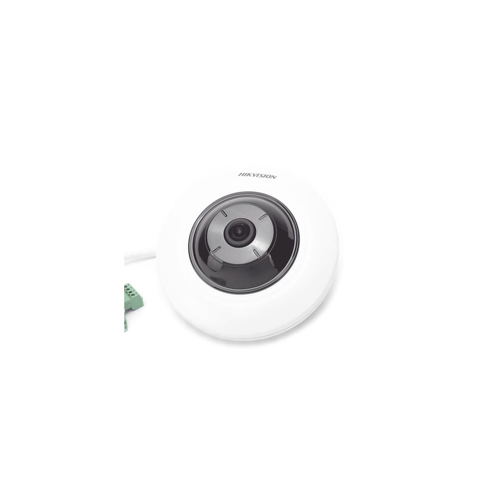 Mini Fisheye IP 5 Megapixel / Panorámica 180° - 360° / Microfono Integ
