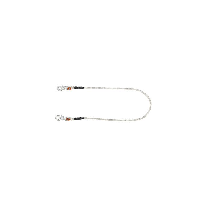 Cables de Protección con Cuerda de Polipropileno de 9/16'' Seguro Dobl