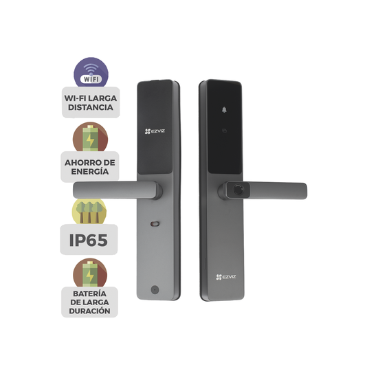 Cerradura Inteligente / Wi-Fi / Bluetooth / Códigos Temporales Para Vi