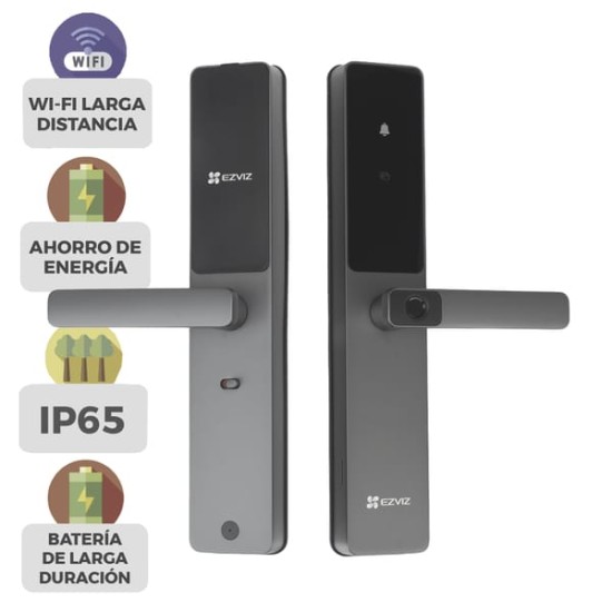 Cerradura Inteligente / Wi-Fi / Bluetooth / Códigos Temporales Para Vi
