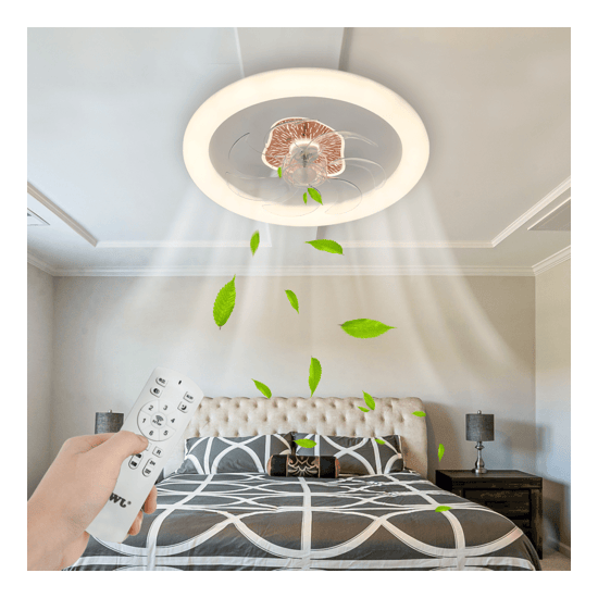 Ventilador de Techo con Luminario LED de 110 V CA 50/60 Hz / 88 W / 3