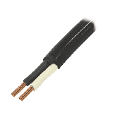 Cable Eléctrico de Uso Rudo 2 Hilos Calibre 14 AWG, Hasta 600 V. Rollo