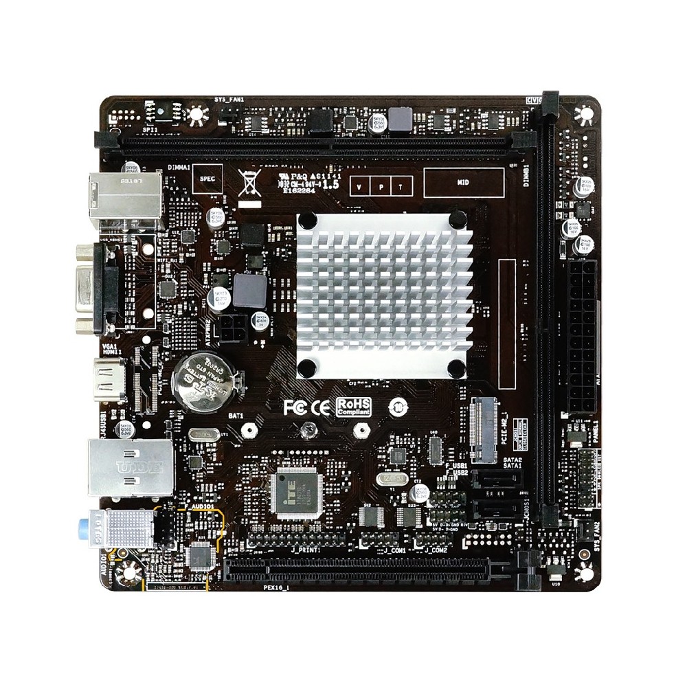 TARJETA MADRE BIOSTAR J4105NHU DDR4 HDMI VGA PCIE SATA QUAD CORE INTEL
