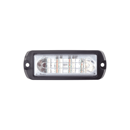 Luz Auxiliar Ultra Brillante X13 de 4 LEDs, color Ámbar, con mica tran