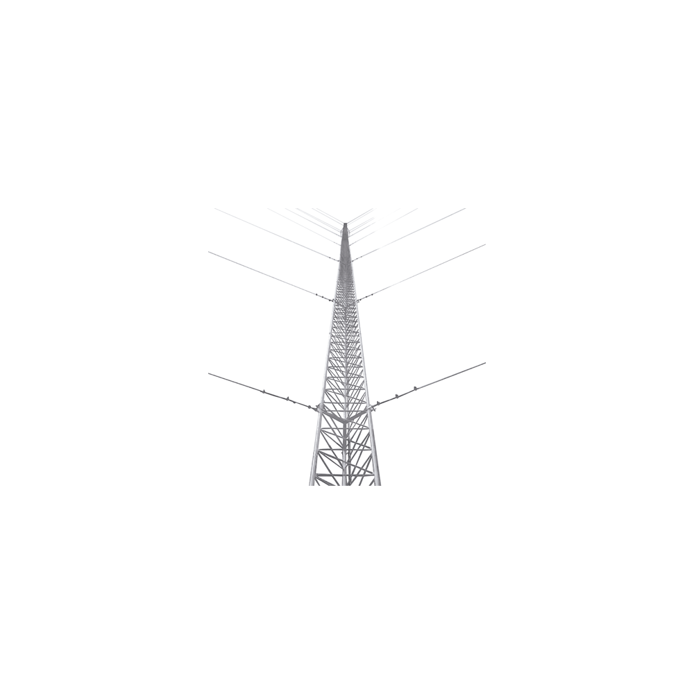 Kit de Torre Arriostrada de Piso de 18 m Altura con Tramo STZ45 Galvan