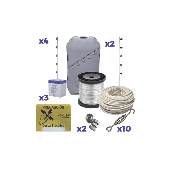 KIT Energizador para 25 Metros de proteccion