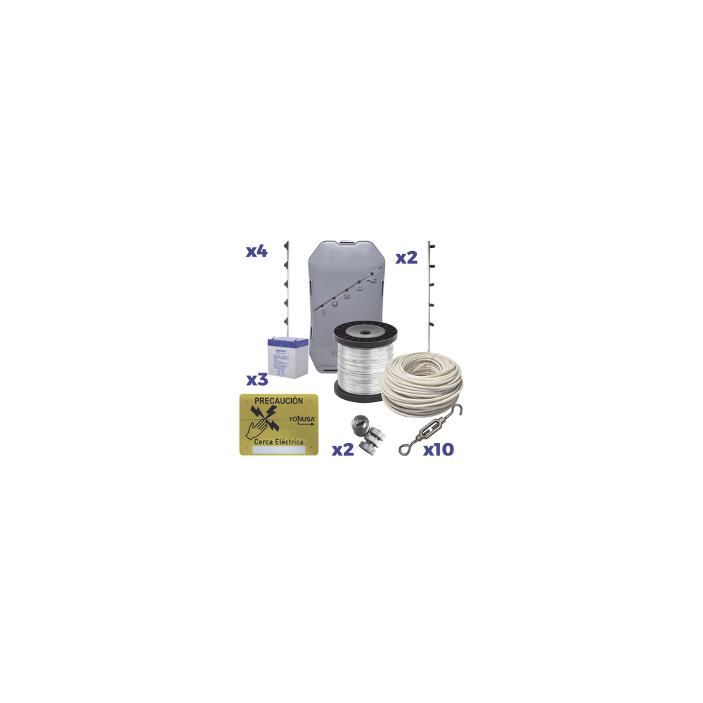 KIT Energizador para 25 Metros de proteccion
