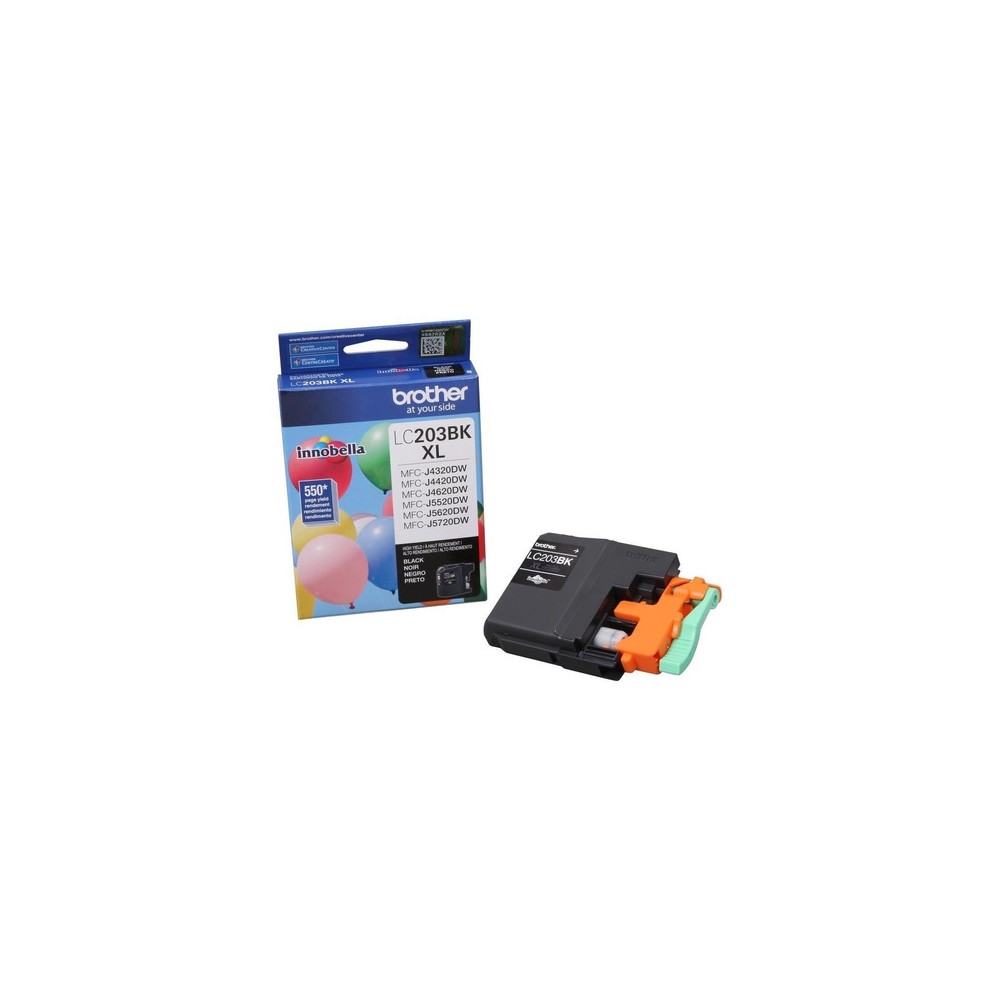 CARTUCHO BROTHER LC203BK NEGRO 300 PAG APROX P/MFCJ5910DW