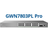 GWN7803PL-Pro, Switch PoE Administrable capa 2++, 24 x GigaEth PoE/PoE