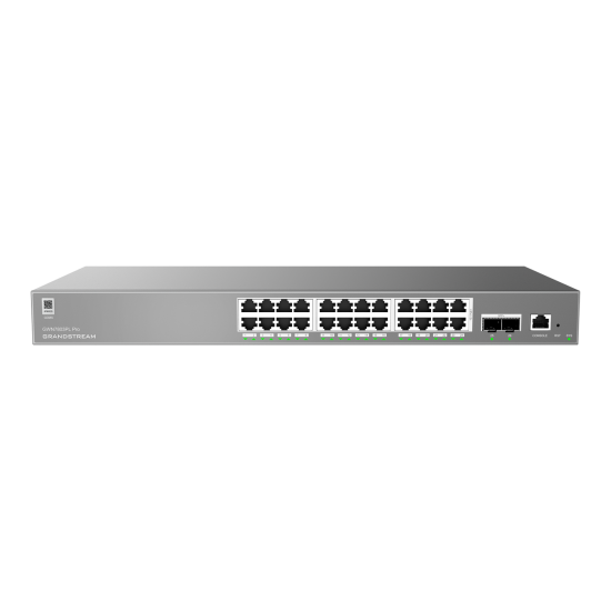 GWN7803PL-Pro, Switch PoE Administrable capa 2++, 24 x GigaEth PoE/PoE