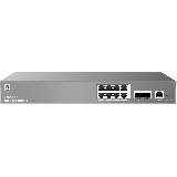 GWN7801P-Pro, Switch PoE Administrable capa 2++, 8 x GigaEth PoE/PoE+