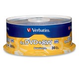 DVD+RW VERBATIM 4X 4.7 GB TORRE 30PIEZAS VB94834