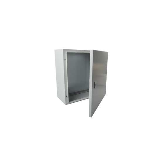 Gabinete de Acero IP66 Uso en Intemperie (400 x 400 x 200 mm) con Plac