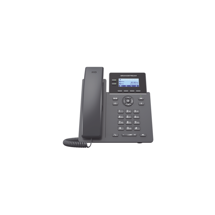 GRP2602, Teléfono IP, 4 cuentas SIP, 2 líneas, No PoE