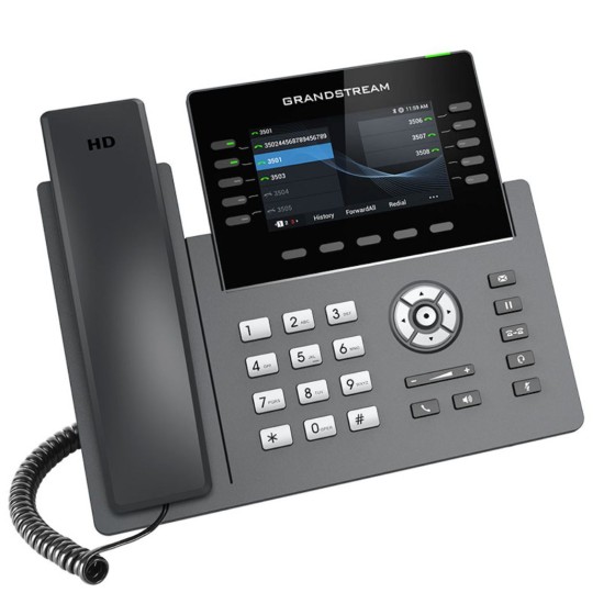 GRP2615, Teléfono IP HD Carrier-Grade, 10 Líneas, 5 cuentas SIP, WiFi,