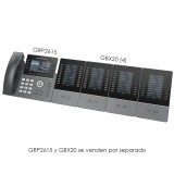 GRP2615, Teléfono IP HD Carrier-Grade, 10 Líneas, 5 cuentas SIP, WiFi,