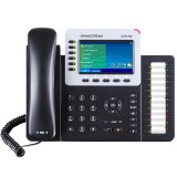 GXP2160, Teléfono IP HD, 6 SIP/Líneas, PoE, 24 Teclas BLF, GigaEth, Bl