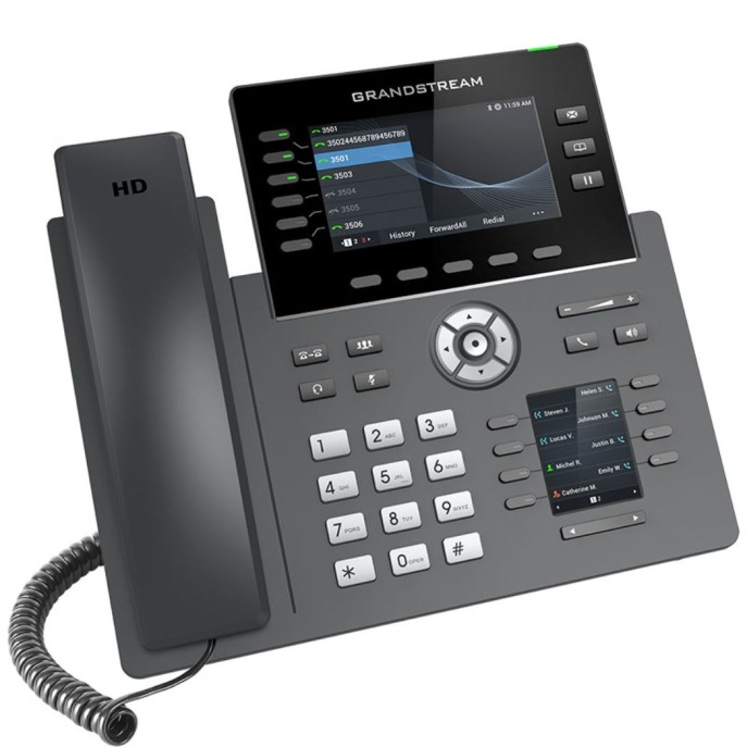 GRP2616, Teléfono IP HD Carrier-Grade, 6 cuentas SIP, 6 líneas, WiFi,