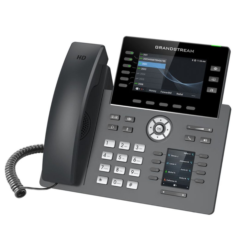 GRP2616, Teléfono IP HD Carrier-Grade, 6 cuentas SIP, 6 líneas, WiFi,