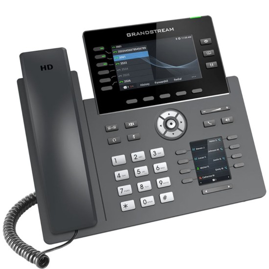 GRP2616, Teléfono IP HD Carrier-Grade, 6 cuentas SIP, 6 líneas, WiFi,