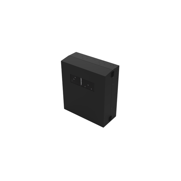 Gabinete de Pared con Rack Horizontal de 6 UR, con Ventanilla de Inspe