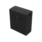 Gabinete de Pared con Rack Horizontal de 6 UR, con Ventanilla de Inspe