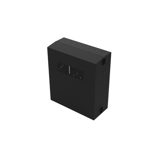 Gabinete de Pared con Rack Horizontal de 6 UR, con Ventanilla de Inspe