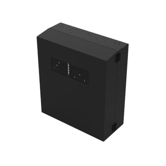 Gabinete de Pared con Rack Horizontal de 6 UR, con Ventanilla de Inspe