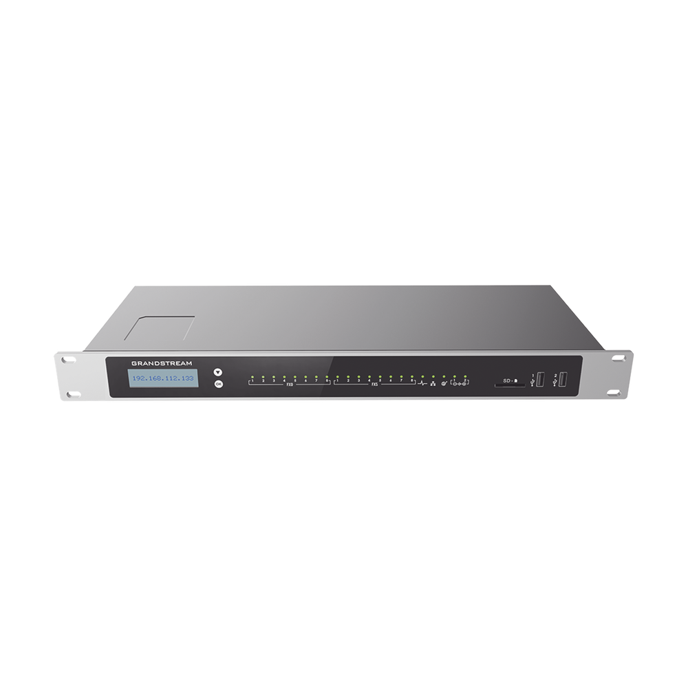 UCM6308A, Conmutador IP, 8 líneas, 1500 usuarios, 200 llamadas simultá