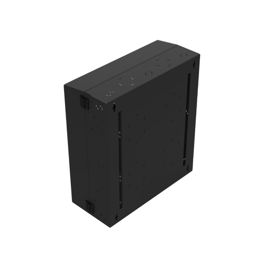 Gabinete de Pared con Rack Horizontal de 6 UR, con Ventanilla de Inspe