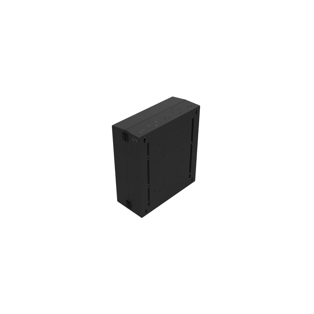 Gabinete de Pared con Rack Horizontal de 6 UR, con Ventanilla de Inspe