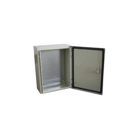 Gabinete de Acero IP66 Uso en Intemperie (300 x 400 x 200 mm) con Plac